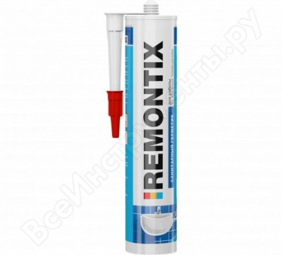 Remontix s герметик силиконовый санитарный белый н1613