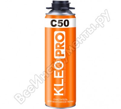 Kleo очиститель для монтажной пены c50, 500 мл pro к2-п-3132