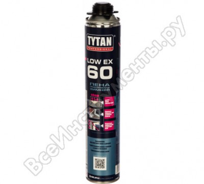 Tytan professional lowex 60 пена профессиональная, зимняя 750 мл 97488