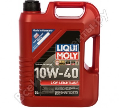 Liqui moly нс-синт. мот.масло lkw-leichtl.basic 10w-40 ci-4/sl a3/b4/e7 5лм 8026