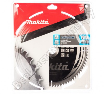 Makita диск 305x30/15,88x2,3x80t дер. b-29290