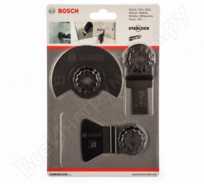 Bosch набор омт для работ по плитке из 3 шт. 2608662342
