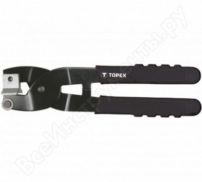 Topex клещи для работ с плиткой 210 мм, прорезиненная рукоятка 16b430