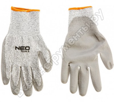 Neo перчатки защищающие от прокола, с пу-покрытием, класс стойкости к проколу 5 /самый высокий/, 10, ce 97-609
