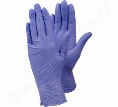 Tegera перчатки нитриловые одноразовые противохимические 50 пар 843