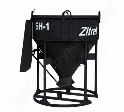 Zitrek бадья для бетона бн-1.0 лоток 021-1063