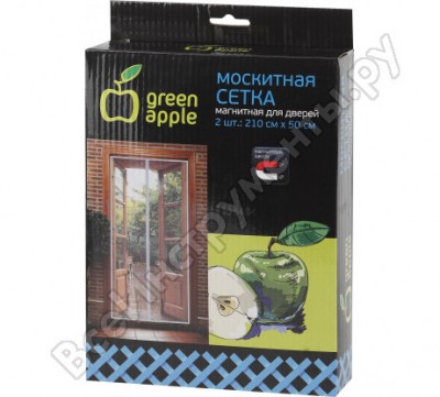 Green apple gbn007 магнитная сетка на дверь 210смx50см, магнитный замок б0032054