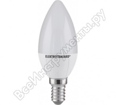Elektrostandard светодиодная лампа свеча 6w 3300k e14 a034835