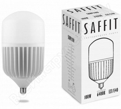 Светодиодная лампа SAFFIT SBHP1100 100W 230V Е27-E40 6400K 55101