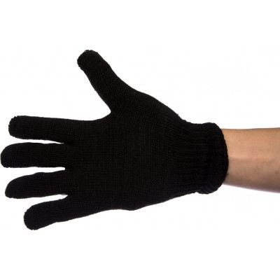 Рос перчатки вязанные утепленные, полушерстяные, двойной вязки, 3 нити размер 20 12500