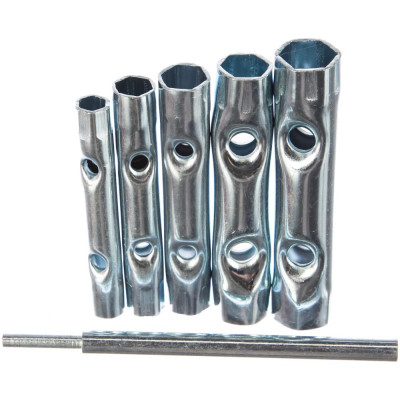 Top tools ключи торцовые трубчатые 8-17 мм, набор 6 шт 35d191