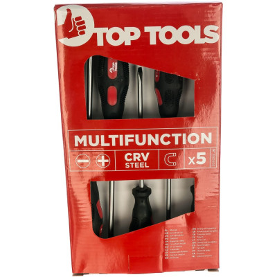 Top tools отвертки, набор 5 шт. 39d503