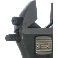 Разводной ключ 200 мм c фиксатором inforce 06-05-56