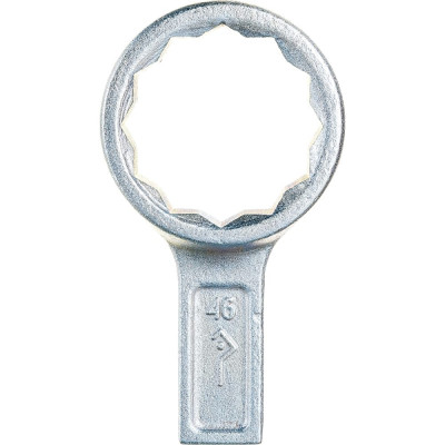 Кзсми ключ кгно-46 накидной односторонний укороченный ту ст.40х оцинкованный 51719217