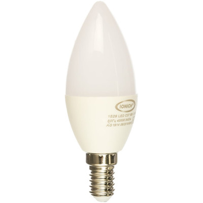 Светодиодная лампа декоративного освещения IONICH ILED-SMD2835-C37-6-540-230-4-E14 0160 1529