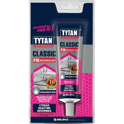 Монтажный каучуковый клей Tytan PROFESSIONAL CLASSIC FIX 388