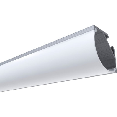 Apeyron профиль алюминиевый угловой накладной для светодной ленты, широкий рас.1 м спу1616-а 08-08