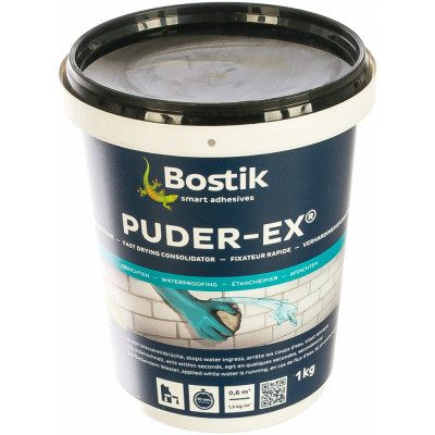 Быстрозатвердевающая гидропломба Bostik PUDER EX 30822283