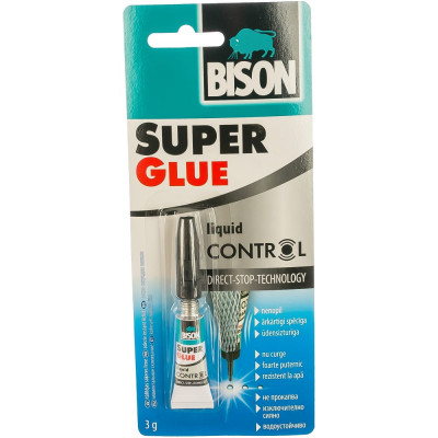 Клей Bison SUPER GLUE CONTROL CRD 6311790