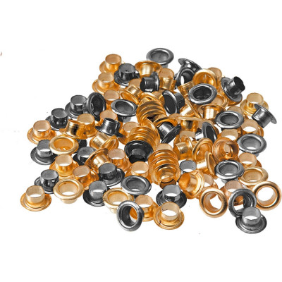 Top tools люверсы для ручного заклепочника, цвет mix (золото и серебро), 200 шт, диаметр 5мм, 200шт 32d420