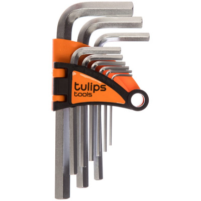 Tulips tools набор 6-гранных ключей коротких ik12-956