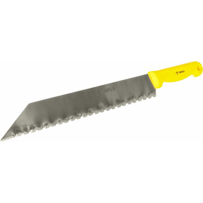 Topex нож для минеральной ваты 480 мм, лезвие 335 мм, лезвие со шкалой, однокомпонентная рукоятка 17b900