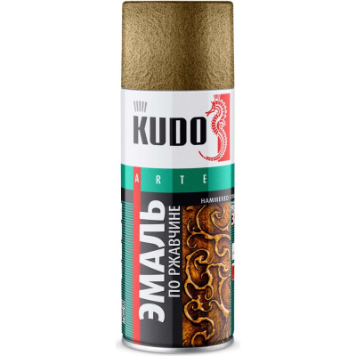 Kudo эмаль молотковая по ржавчине черно-бронзовая ku-3009