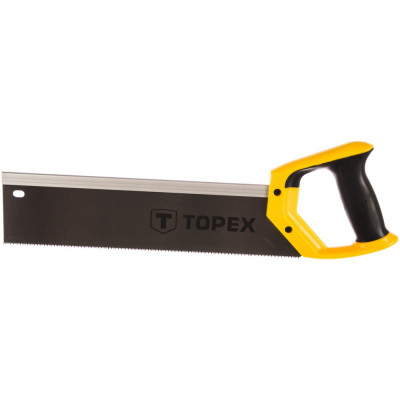 Topex ножовка пасовочная для стусла, закаленные зубья, двухкомпонентная ручка 10a706