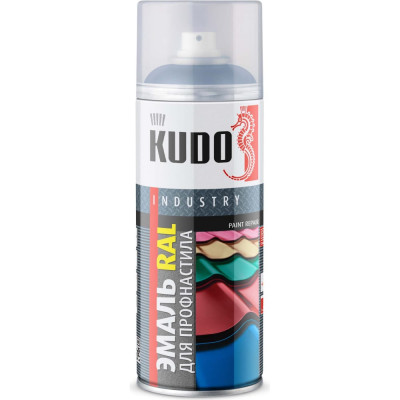 Kudo эмаль для металлочерепицы ral 5005 сигнальный синий 11592709