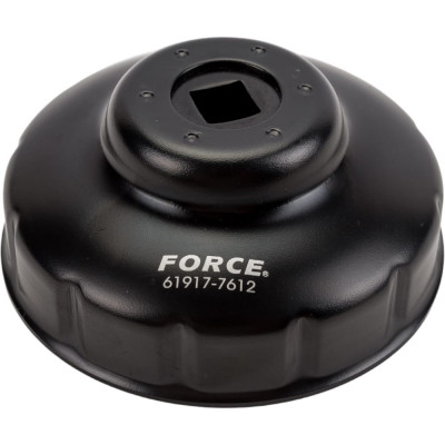 Force фильтросъёмник чашечный d=76мм.х12 граней renault logan 61917-7612