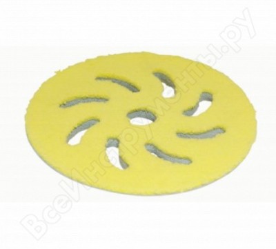 Rupes полировальный диск из микрофибры d 130-150мм, желтый 2 шт 9.bf150xm/16