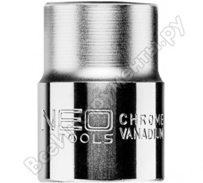 Neo tools головка сменная 12-гранная длинная 3/4 22 мм 08-321