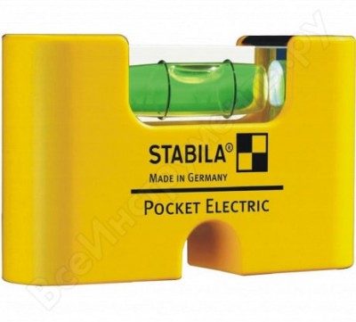 Stabila уровень тип pocket electric 1гориз., точн. 1мм/м 17775