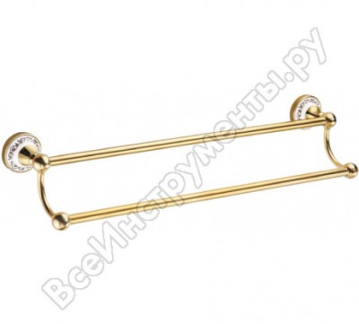 Fixsen gold bogema полотенцедержатель трубчатый 2-ой /60 см./ g78502