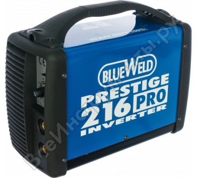 Blue weld инвертор prestige 216 pro 180а + комп 230v 816495