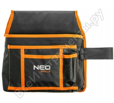 Neo tools карман для инструмента, 4 гнезда, петля для молотка 84-333