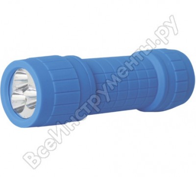 Ultraflash 918-тн фонарь, синий, 3led, 1 реж, 3xr03, пласт, блист-пакет 12856