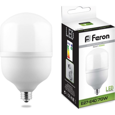 Светодиодная лампа FERON 70W 230V E40 4000K, LB-65 25822