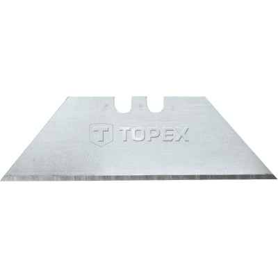 Topex лезвия трапециевидные сменные 5 шт., длина 51 мм, толщина лезвия 0.4 мм 17b405