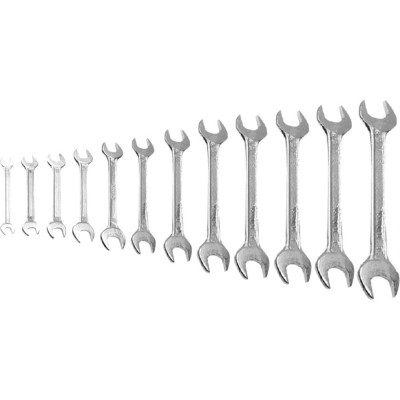 Top tools ключи с открытым зевом, 6-32 мм, набор 12 шт. 35d257