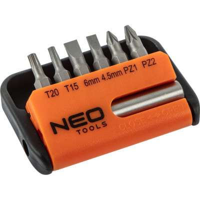 Neo tools насадки с держателем, набор 7 шт 06-101