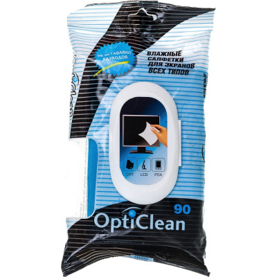 Очищающие салфетка для экранов всех типов Авангард OPTI CLEAN OC-48132