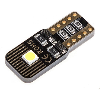 Skyway автолампа диод t10 2 smd диод без цоколя 1-конт, белая s08201414