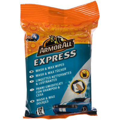 Armorall ткань для экспресс - мойки и полировки с воском 12 xl 24012ml