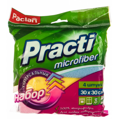 Универсальные салфетки Paclan Practi Microfiber 410260