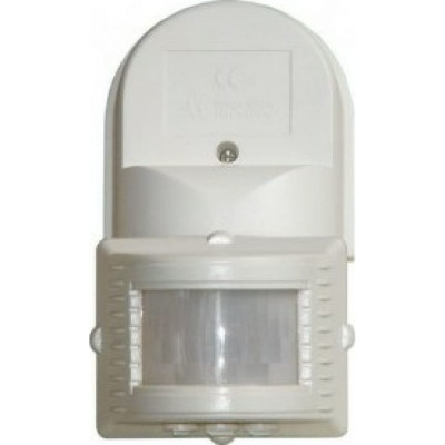 Camelion lx-03c/wh, белый электронный сенсор включения освещения, настенный, 120* 6452