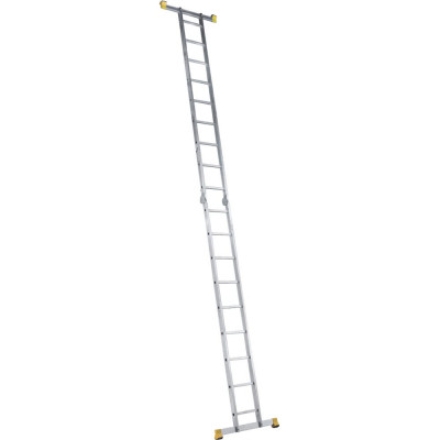 Алюминиевая двухсекционная шарнирная двухсекционная лестница Алюмет Серия Т2 Т 209