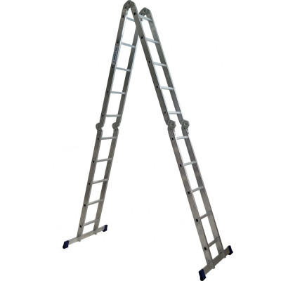 Алюминиевая шарнирная лестница Алюмет TL 4055