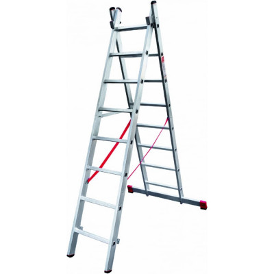 Новая высота лестница двухсекционная 2x8 604208