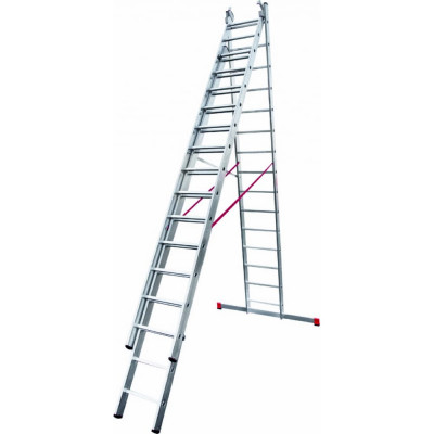 Трехсекционная лестница Новая Высота 3x15 604315
